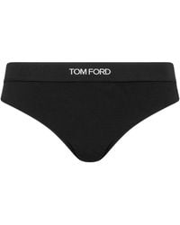 Tom Ford - Thong With Logo - Lyst