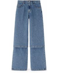 The Attico - Long Jeans - Lyst