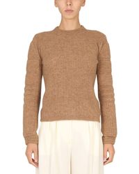 Max Mara - Mohair Yarn Sweater With Embroidery - Lyst