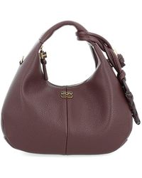 Ganni - Small "Hobo" Bag - Lyst