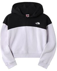 The North Face - Cropped Sweatshirt "Drew Peak" - Lyst
