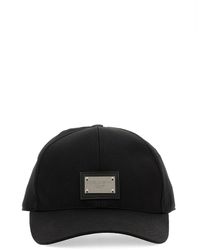Dolce & Gabbana - Cappello da baseball con logo - Lyst