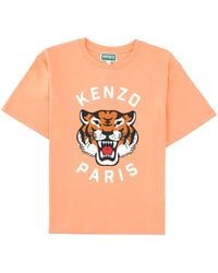 KENZO - T-Shirt Con Stampa - Lyst