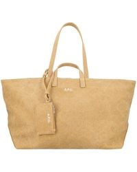 A.P.C. - A. P.C. Borsa "Le Drummer Toile" - Lyst