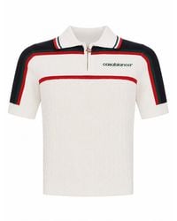 CASABLANCA - Maglia Polo Da Tennis - Lyst