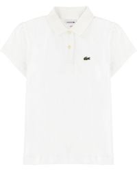 Lacoste - Polo Maniche Corte Con Logo - Lyst