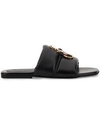 JW Anderson - Slide Sandal With Logo - Lyst