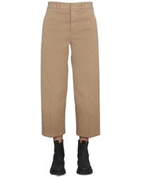 Department 5 - Cotton Pants - Lyst