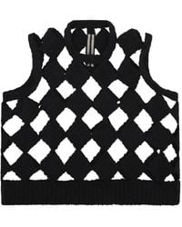 Rick Owens - Tank Top "Sarutanya" - Lyst