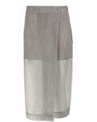 THE GARMENT - Midi Skirt "Delphi" - Lyst