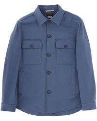 BOSS - "Carper" Overshirt - Lyst