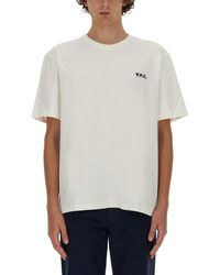 A.P.C. - T-Shirt "Boxy" - Lyst