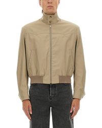 McQueen - Harrington Cropped Jacket - Lyst