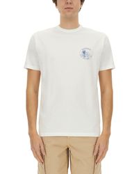 Woolrich - Logo Crew Neck T-Shirt - Lyst
