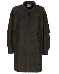 Aspesi - Long Bomber Jacket - Lyst