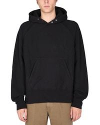 Engineered Garments - FELPA IN COTONE CON STAMPA - Lyst