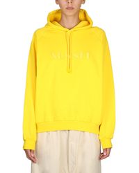 Sunnei - Cotton Hoodie - Lyst
