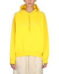 Sunnei - Cotton Hoodie - Lyst