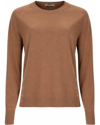 Herno - Lyocell Cotton Blend T-Shirt - Lyst