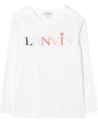 Lanvin - T-Shirt Con Logo - Lyst