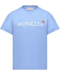 Moncler - T-Shirt With Logo - Lyst