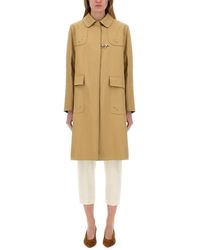 Fay - "Car Coat" Coat - Lyst