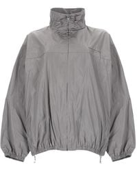 Alexander Wang - Giacca Oversize Con Zip - Lyst
