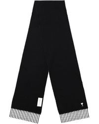 Ami Paris - Sciarpa Con Logo - Lyst