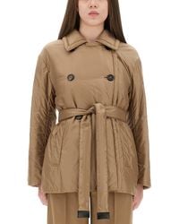 Max Mara - Padded Trench Jacket - Lyst