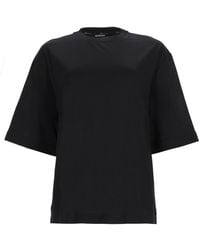 Jacquemus - T-Shirt Ventadou Paper Polyester T-Shirts - Lyst