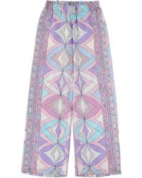 PUCCI - Pantalone Ampio Da Bambina - Lyst
