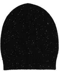 Fabiana Filippi - Sequin Embellished Knit Beanie - Lyst