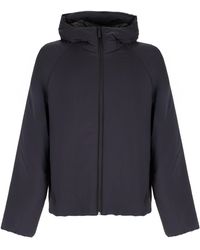 Laminar - Giacca Con Cappuccio E Zip - Lyst