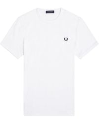 Fred Perry - T-Shirt With Logo - Lyst