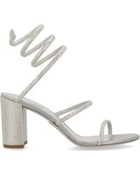 Rene Caovilla - Sandalo "Cleo" Con Tacco - Lyst
