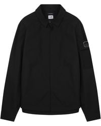 C.P. Company - Giacca "Metropolis Overshirt" Con Logo - Lyst