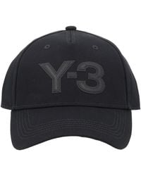 Y-3 - 3 Cappello Da Baseball Con Logo - Lyst