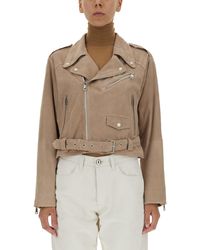 Arma - Suede "joy" Jacket - Lyst