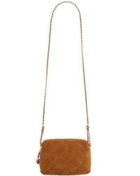Tory Burch - Quilted Leather Crossbody Bag - Lyst
