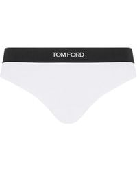 Tom Ford - Thong With Logo - Lyst