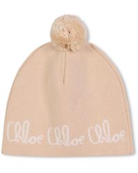 Chloé - Hat With Logo - Lyst