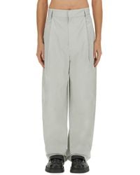 Bottega Veneta - Stylish Silk And Cotton Pants - Lyst