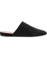 Premiata - Leather Slipper With Rhinestones - Lyst