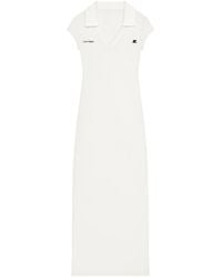 Courreges - Long Sports Polo Dress - Lyst