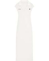 Courreges - Long Sports Polo Dress - Lyst