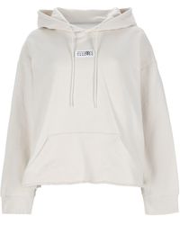 MM6 by Maison Margiela - Felpa Con Patch Logo - Lyst