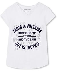 Zadig & Voltaire - T-Shirt With Logo - Lyst