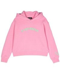 DSquared² - Logo Hoodie - Lyst