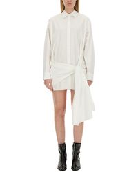 MSGM - Abito Con Nodo - Lyst