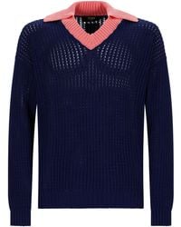 Fendi - Maglia Con Lavorazione A Trecce Cablé - Lyst